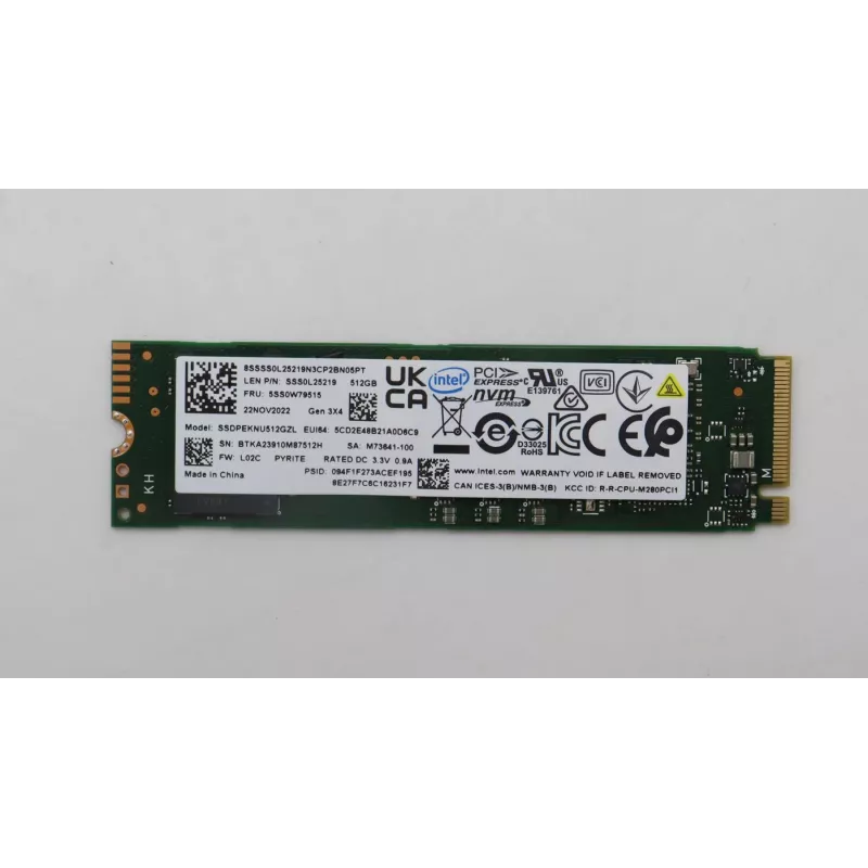 SSD diskas Lenovo 512GB M.2 PCIe 3.0 x4 5SS0W79515