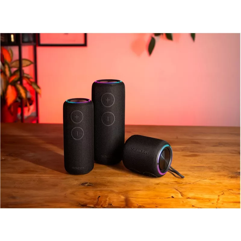Bluetooth garsiakalbis SIRIUS 2 Juoda galia 20W
