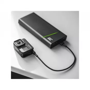 USB kabelis Green Cell KABGC22 USB 2.0 1,2 m USB A USB C Juodas