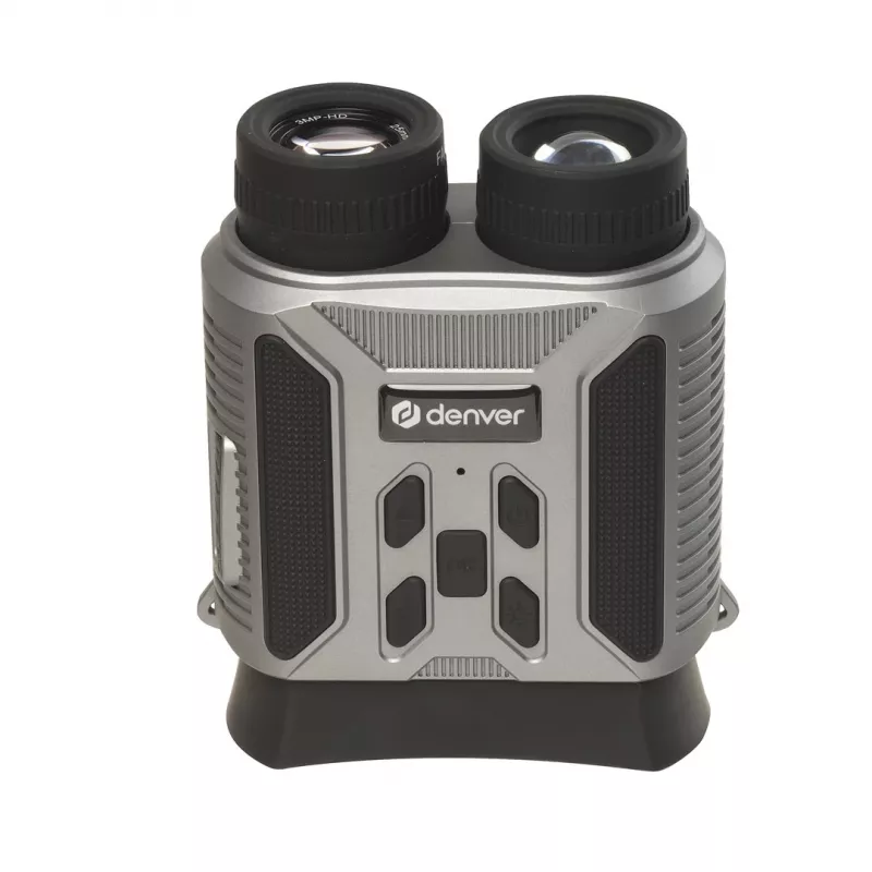 Binocular Denver NVI-491 Juoda Pilka Plastic MicroSD Lithium