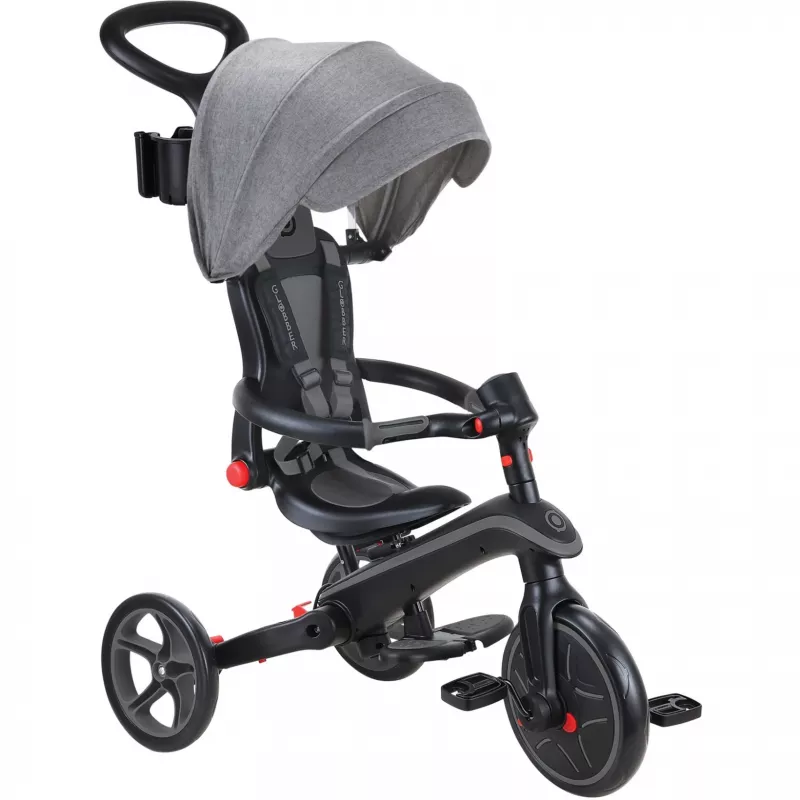 Explorer Trike Foldable 4 in 1, Kinderfahrzeug Pilka