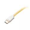 Ducky Premicord Afterglow susuktas kabelis, USB Type-C į Type-A - 1.8m