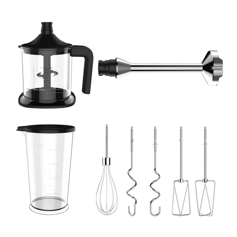 Virtuvės kombainas Gastroback Design Handmixer Pro Juoda Sidabrinė