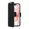 Telefono dėklas SCREENOR Clever, skirtas Apple iPhone 17 – suderinamas su MagSafe, eko oda su TPU rėmeliu, juodas
