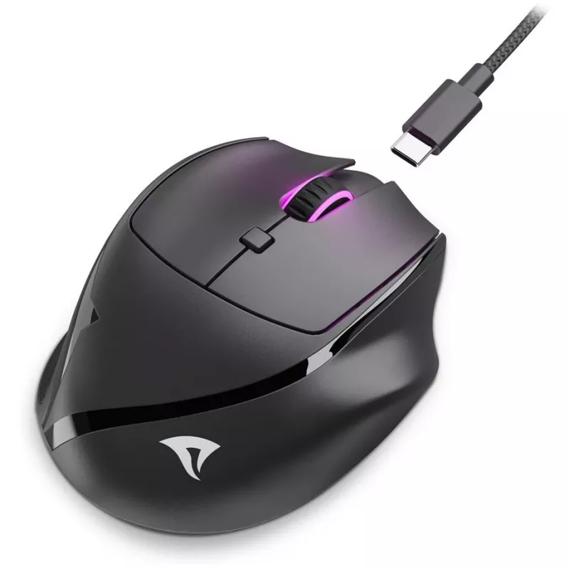 Sharkoon OfficePal M25W Black (4044951039647)
