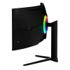 49 colių lenktas LED monitorius Arozzi Nova — 5120 x 1440 Dual QHD, VA skydelis, 4 ms, USB šakotuvas, VESA