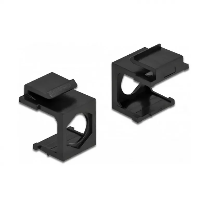 Keystone dangtelis DeLOCK 86739 juodas 9,7 mm anga 4 vnt.