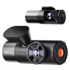 Automobilinis vaizdo registratorius VANTRUE N5 Nexus 5 — 4 kanalų vaizdo registratorius, 2592×1944 pagrindinis, 160° priekis/salonas, GPS, Wi‑Fi, IPS ekranas, MicroSD iki 512 GB