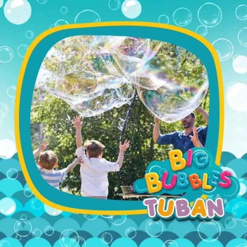 Skystis muilo burbulams TUBAN 5 l TU3603 – burbulų tirpalas burbulų žaislams ir mašinoms