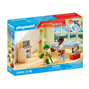 Figūrėlių rinkinys „Veiksmo herojai 71619 Pediatras su meškiuku“