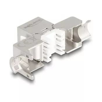 DeLOCK Keystone modulis RJ45 lizdas į LSA Cat.6A plonas be įrankių