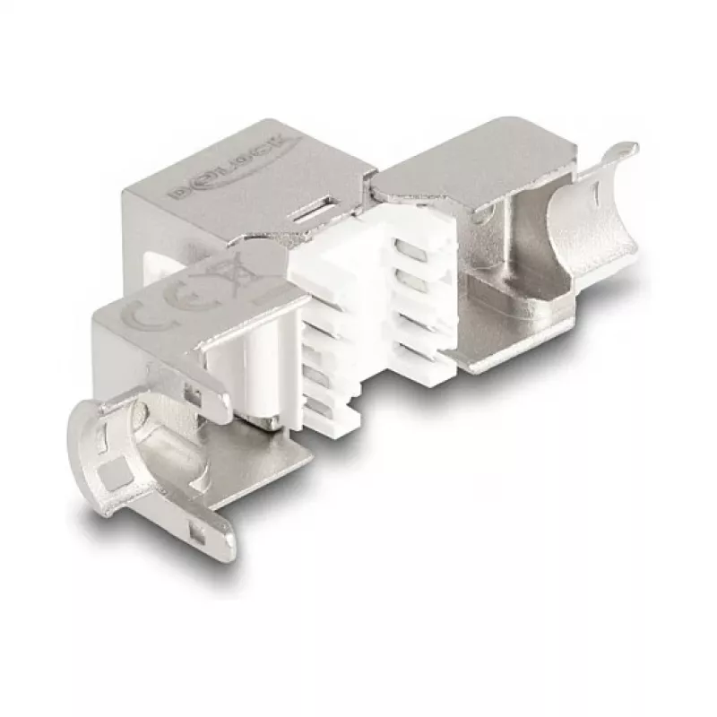 DeLOCK Keystone modulis RJ45 lizdas į LSA Cat.6A plonas be įrankių