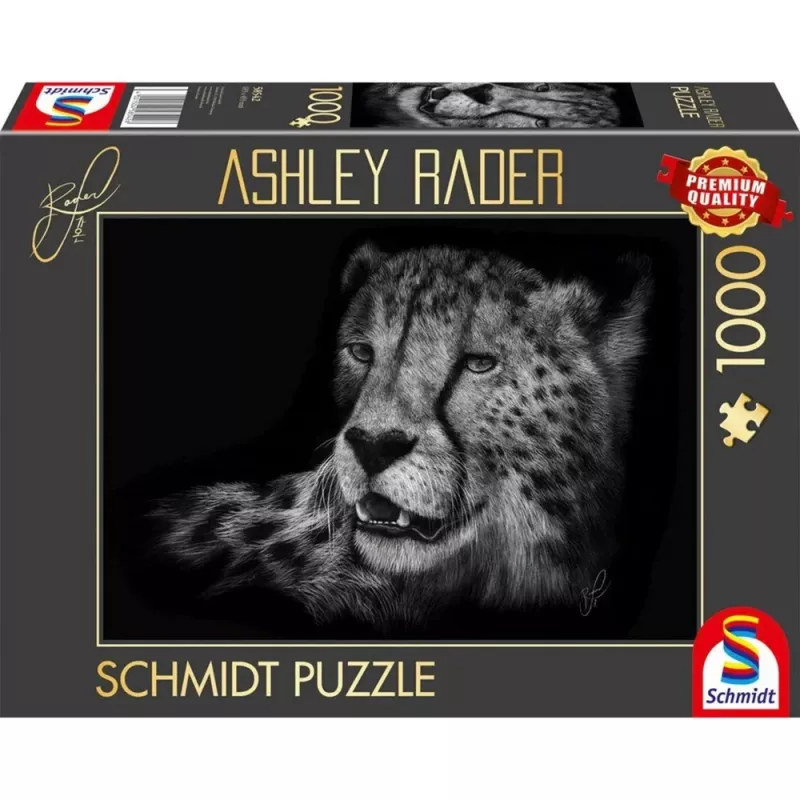 Ashley Rader: Speed - Gepard, In the Sign of Grace, Puzzle 1000 Pieces
