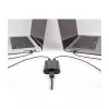 DeLOCK USB jungiklis 2 kompiuteriams prie 1 įrenginio 5 Gbps juodas