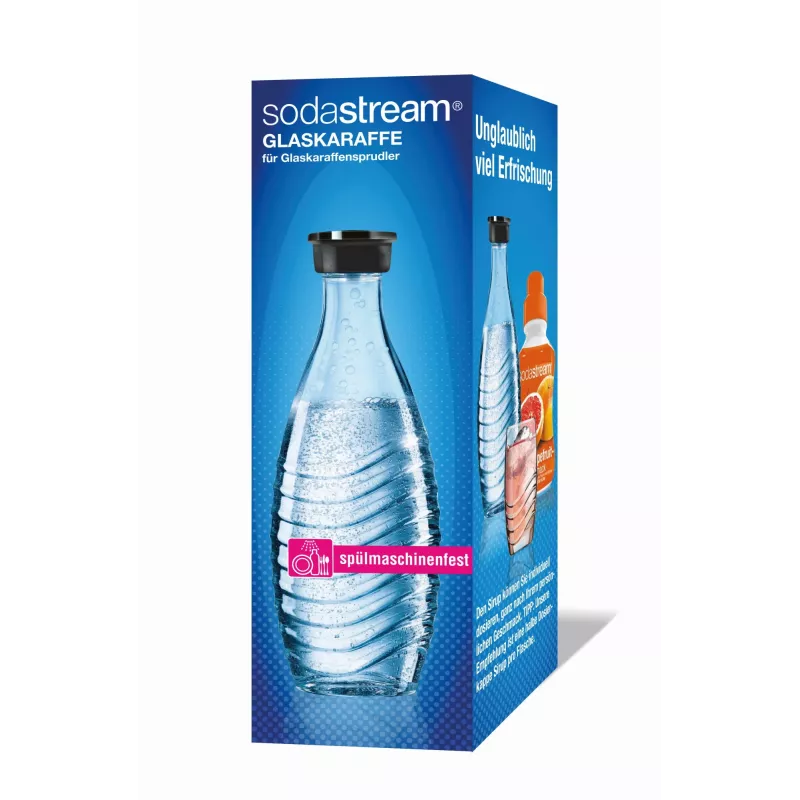 Gazuojamojo butelio priedas, skirtas SODASTREAM modeliui 1047106980 — vienas butelis, atsarginis