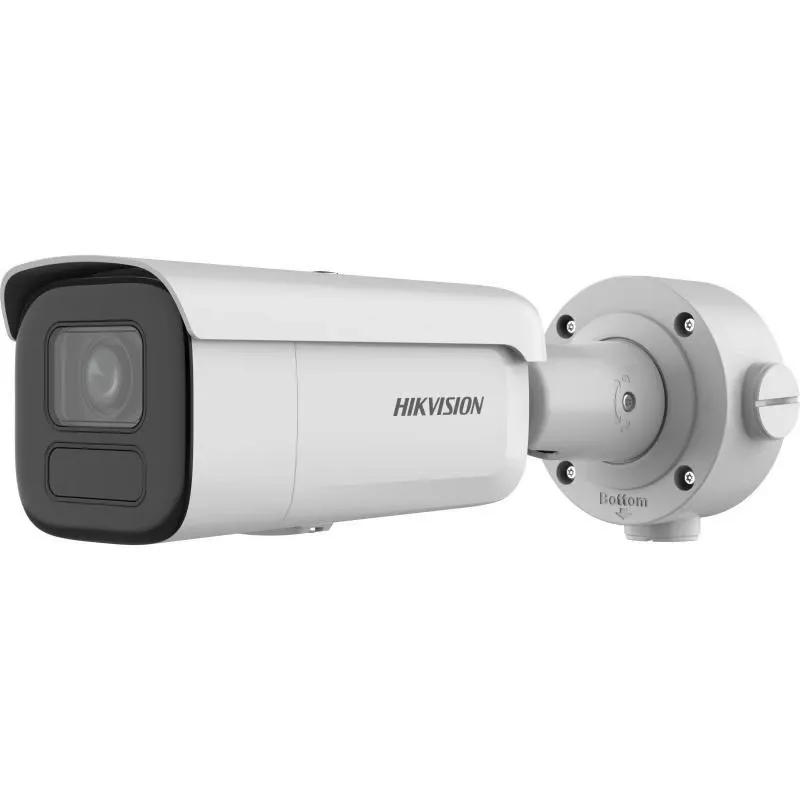 Hikvision Pro Series su AcuSense DS-2CD2686G2HT-IZS(2.8-12mm)(eF) cilindrinė IP apsaugos kamera, skirta naudoti lauke, 3840 x 2160 pikselių, montuojama ant lubų/sienos