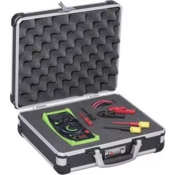 Įrankių dėžė allit Universal Werkzeugkoffer AluPlus Protect C 36 (modelis 425805) — aliuminis lagaminas įrankiams