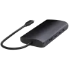 Satechi USB-C Multiport Adapter ST-P8KED — 6 prievadai, palaiko 8K raišką