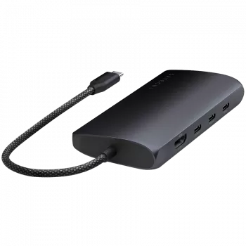 Satechi USB-C Multiport Adapter ST-P8KED — 6 prievadai, palaiko 8K raišką