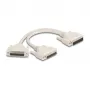 DeLOCK nuoseklusis kabelis smėlio spalvos 0,3 m DB-25 65959