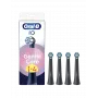 Oral-B iO Gentle Care keičiamosios šepetėlių galvutės, juodos, 4 vnt.