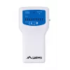 PoE testeris LANBERG NT-0402 — PoE tinklo kabelių testeris su RJ-45/RJ-11 palaikymu, LED indikatoriais, maitinimo LED, įjungimo/išjungimo jungikliu