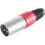 Mikrofonas ShiverPeaks S/CONN maksimalus jungiamumas XLR jungtis raudonas 55002-R