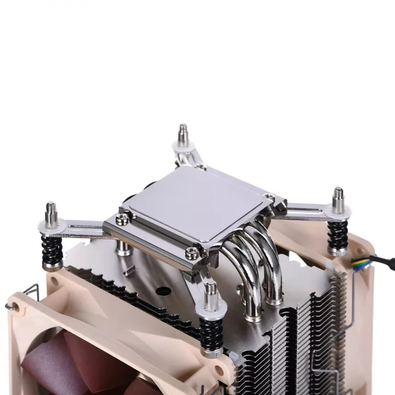 Noctua NH-U9DX i4 procesoriaus aušintuvas, aliuminio radiatorius su dviem 92 mm ventiliatoriais, 125 mm aukštis, skirtas LGA 2011-v3