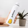 Metalinis vandens butelis Paladone Gudetama — izoliuotas nerūdijančio plieno butelis su personažo dizainu