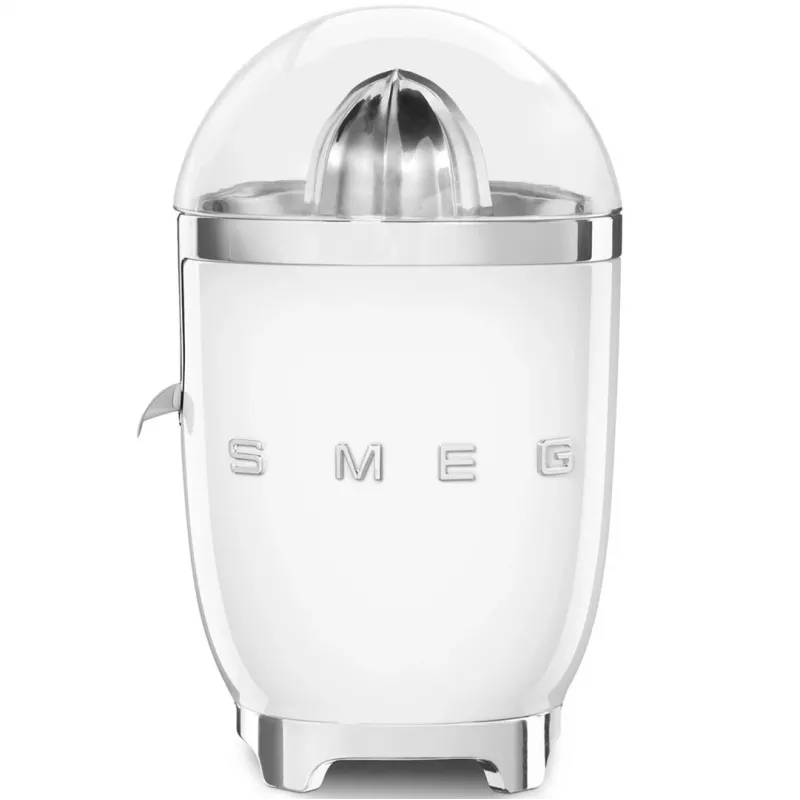 Elektrinis citrusinių vaisių presas Smeg CJF11WHEU 70 W baltas nerūdijantis plienas