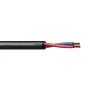 Garso kabelis PROCAB CLS215-CCA/1 100 m Juodas Varis AWG 16