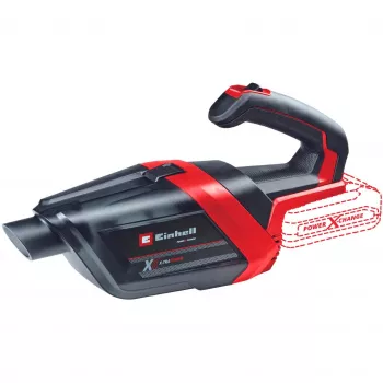 Einhell TE-HV 18/06 Li - Solo 0,6 l sausas becukrinis dulkių siurblys