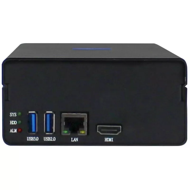 NVR dėžutė ALLNET ALL2289-4GB su Networkoptix serveriu RK3399 4GB, skirta 3,5 colio HDD/SSD