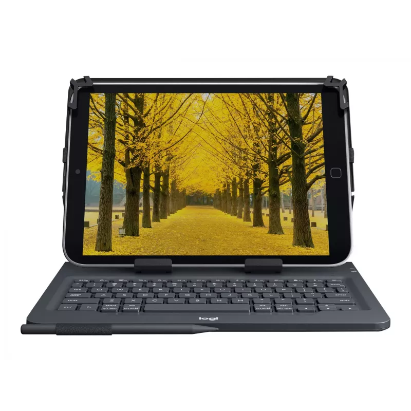 Logitech Universal Folio su integruota klaviatūra 9-10 colių planšetiniams kompiuteriams QWERTY italų