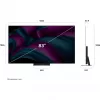 LG OLED evo AI OLED83C5ELA 2,11 m (83 colių) 4K Ultra HD išmanusis televizorius, Wi-Fi, juodas