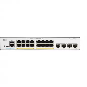 Valdomas komutatorius Cisco Catalyst 1300-16P-4X 16 prievadų GE PoE 4x10GE SFP+