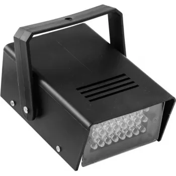 Strobo šviesa EUROLITE 52200648 balta — kompaktiškas disko stroboskopas
