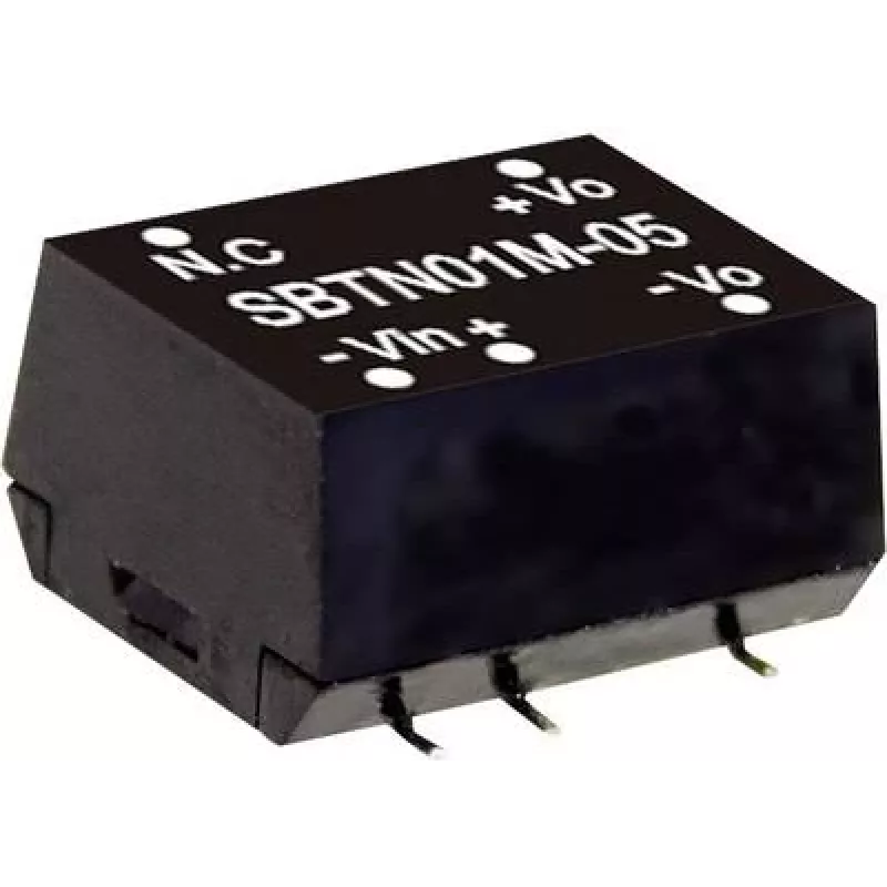 MEAN WELL SBTN01M-05 maitinimo adapteris 1 W Įėjimo įtampa 10.8 - 13.2 V Išėjimo įtampa 5 V