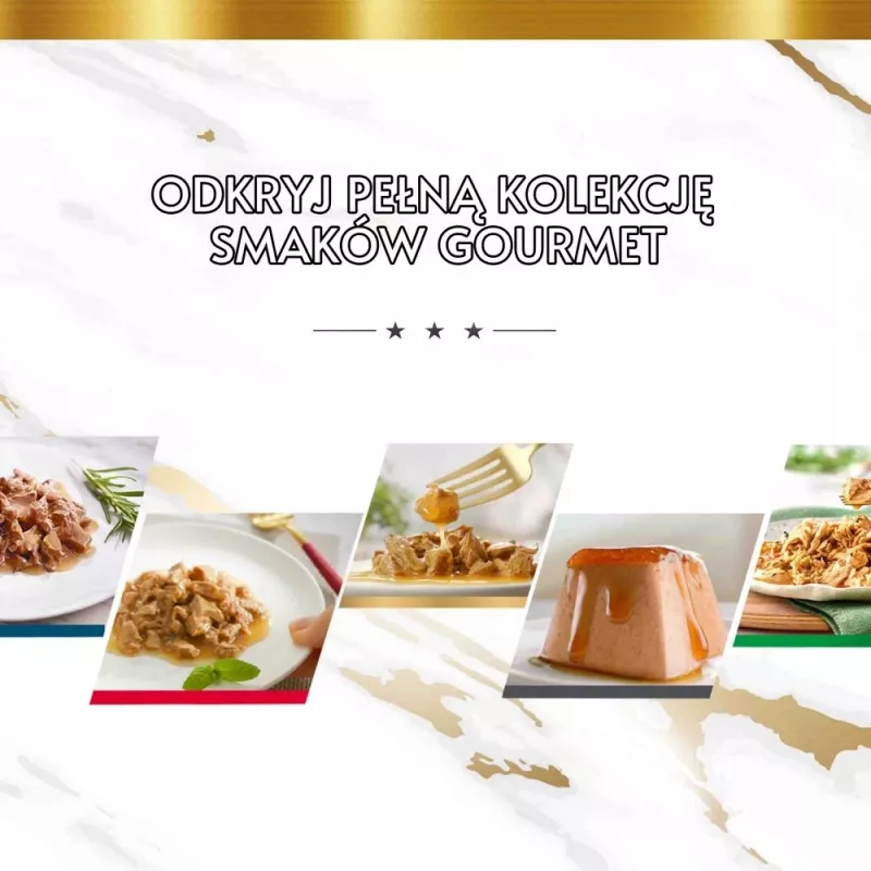 Šlapias kačių ėdalas Purina Nestlé Gourmet Revelations gabalėliai drebučiuose su lašiša 2x57 g, suaugusioms katėms, pilnavertis pašaras