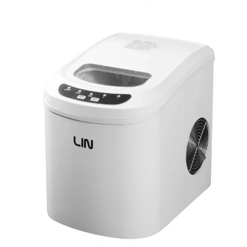 Nešiojamasis ledo kubelių gaminimo aparatas LIN ICE PRO-W12 baltas