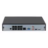 Tinklo vaizdo registratorius DAHUA Lite NVR2108HS-8P-4KS3 — 8 kanalų, 4K maks., SATA HDD, 1U, PoE