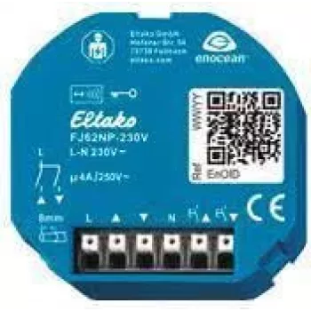Rolletų ir žaliuzių pavara Eltako FJ62NP-230V, 230 V