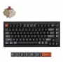 Mechaninė 75 % klaviatūra Keychron V1 Ultra 8K — QWERTY, Bluetooth ir laidinis ryšys, RGB, juoda