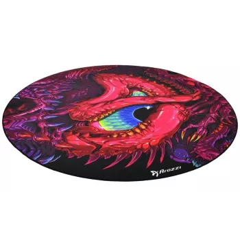 Grindų kilimėlis Arozzi Zona Round Floor Pad | Crawling Chaos — apvalus apsauginis kilimėlis kėdžių ratukams ir grindims, modelis AZ-ZONA-PAD-CHAOS