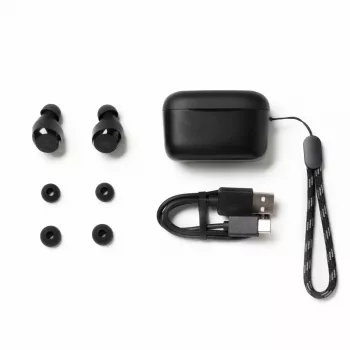 Belaidės į ausis įdedamos ausinės Anker A25i — Bluetooth, intraauralinės, juodos