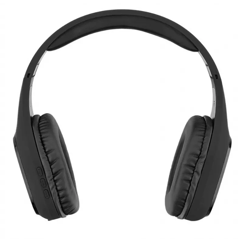 Ausinės Tellur Bluetooth ant ausies uždedamos ausinės Pulse juodos