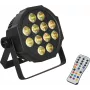LED grindinis šviestuvas EUROLITE SLS-12 QCL 12x4W RGBW — 12x4W RGBW šviestuvai, QCL šviesos diodai