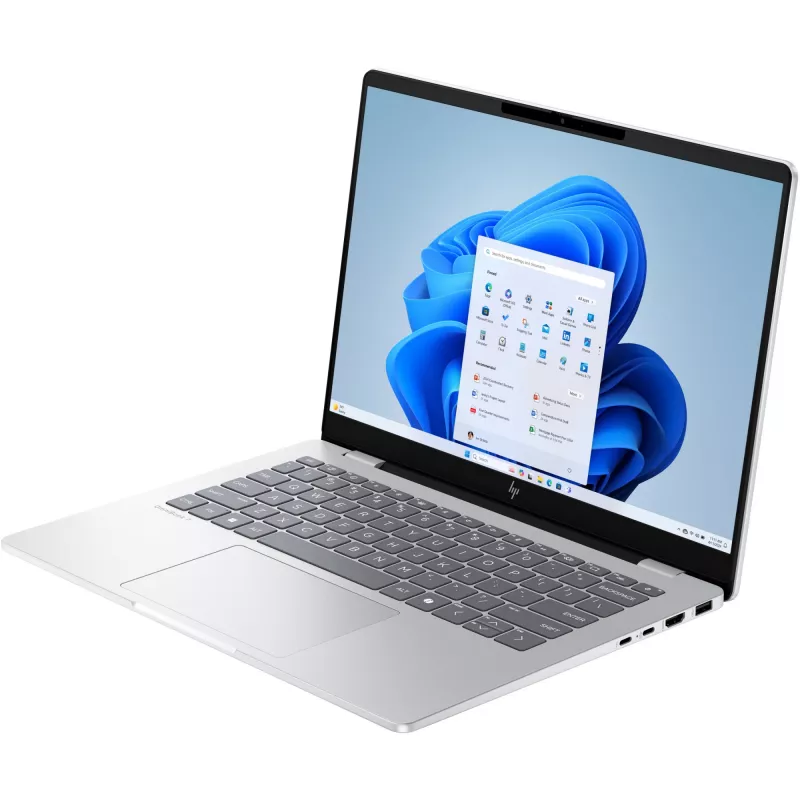 HP OmniBook 7 AI 14 2k Core Ultra 7 255U 16GB/512GB SSD Win11 Home - 14-fr0475ng Copilot+PC - klaviatūros išdėstymas gali būti vokiškas