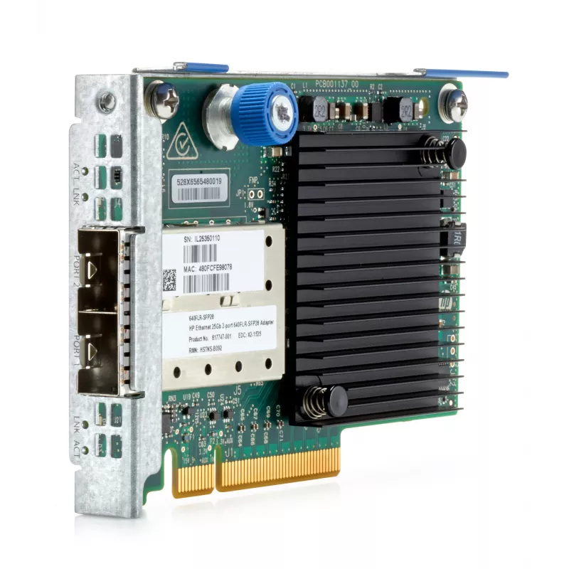 HPE - 640FLR-SFP28 - Tinklo adapteris - FlexibleLOM - 25 Gigabit Ethernet x 2