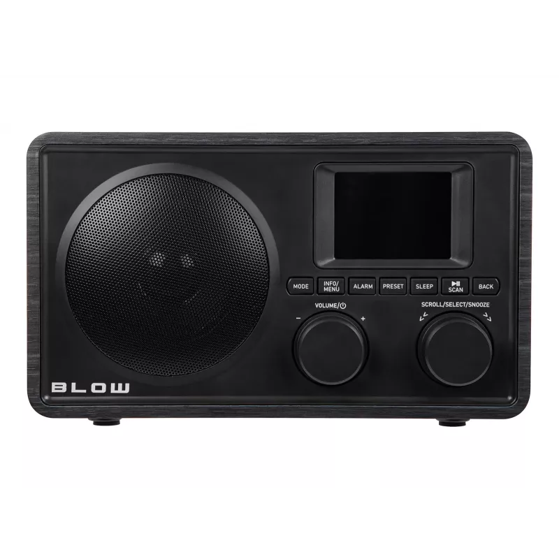BLOW virtuvės radijas RK5 FM/DAB+ su Bluetooth, juodas